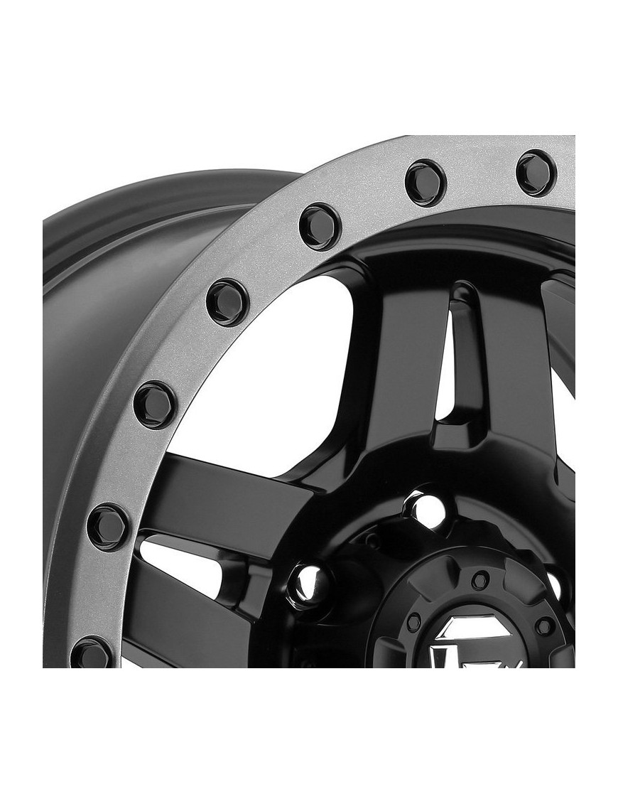 Felga aluminiowa D557 Anza Matte Black/Gunmetal Ring Fuel