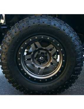 Felga aluminiowa D558 Anza Matte Gunmetal/Black Bead Ring Fuel