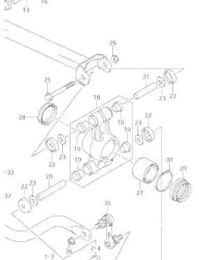 Amortyzator przedni KingQuad 52100-31G00-019 | Szekla4x4.pl