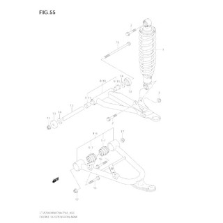 Amortyzator przedni KingQuad 52100-31G00-019 Suzuki - ujęcie 2