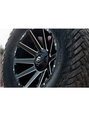 Felga aluminiowa D616 Contra Matte Black Milled Fuel