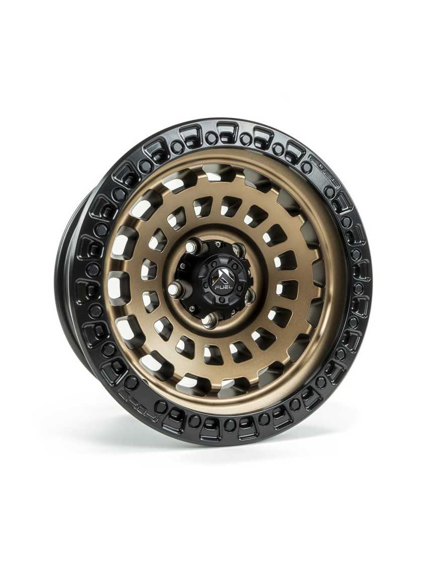 Felga aluminiowa D634 Zephyr Matte Bronze/Black Bead Ring Fuel