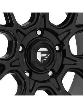 Felga aluminiowa D670 Tech Matte Black Fuel