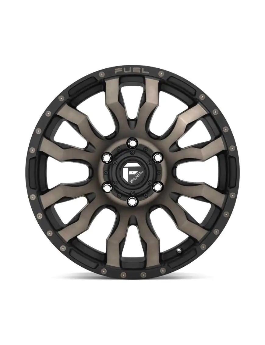 Felga aluminiowa D674 Blitz Matte Black Double Dark Tint Fuel