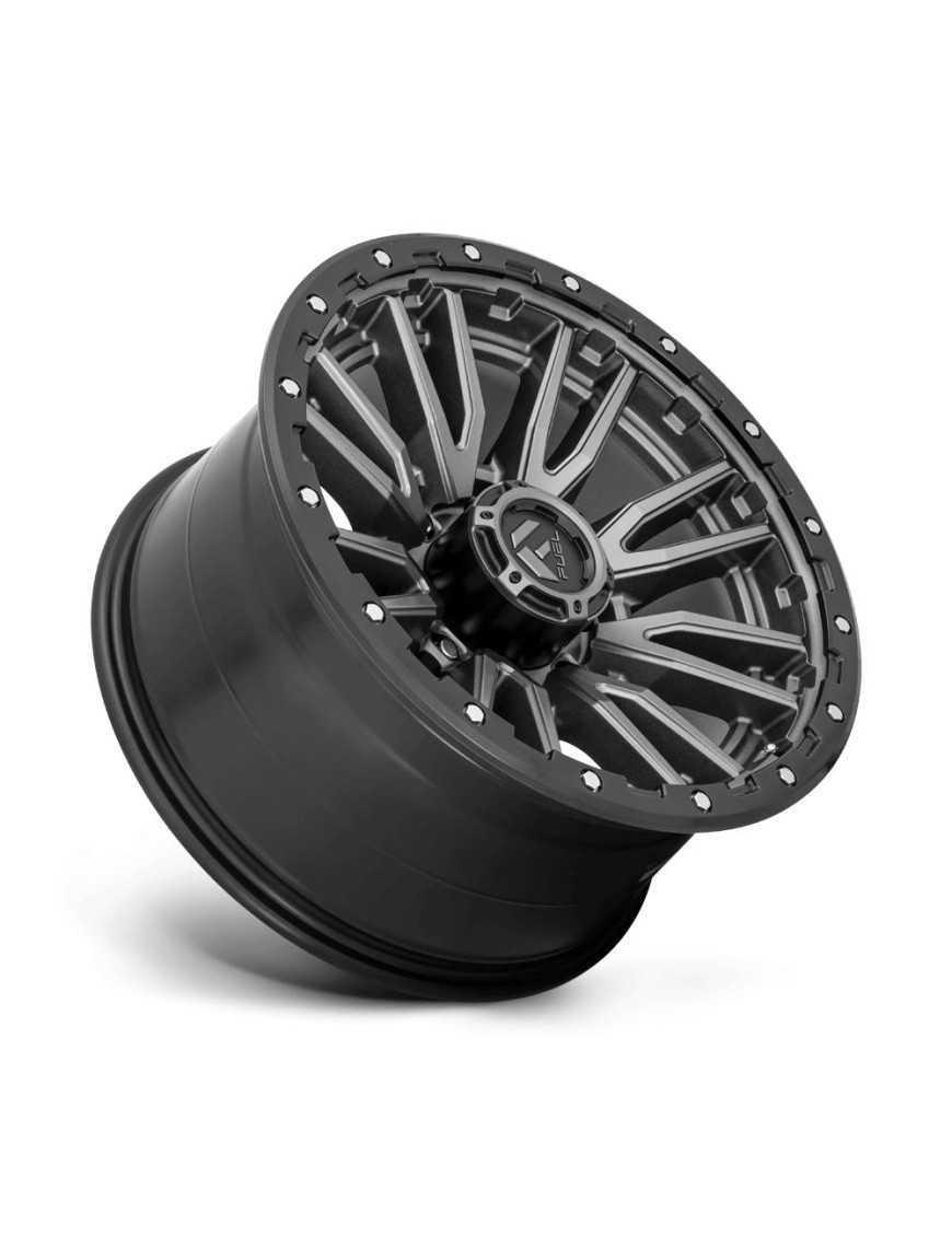 Felga aluminiowa D680 Rebel Matte GUN Metal Black Bead Ring Fuel