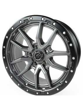 Felga aluminiowa D680 Rebel 5 Anthracite Gun Metal/Black Ring Fuel