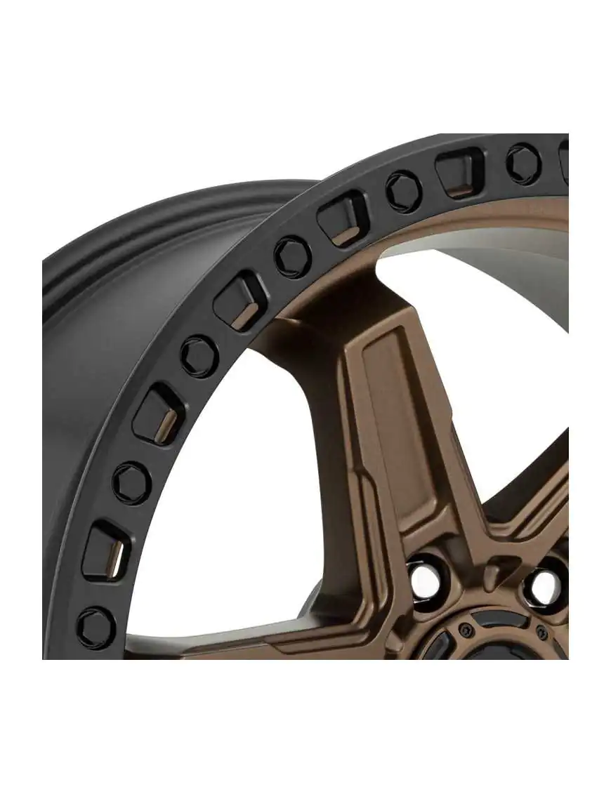 Felga aluminiowa D699 Kicker 6 Matte Bronze Black Bead Ring Fuel