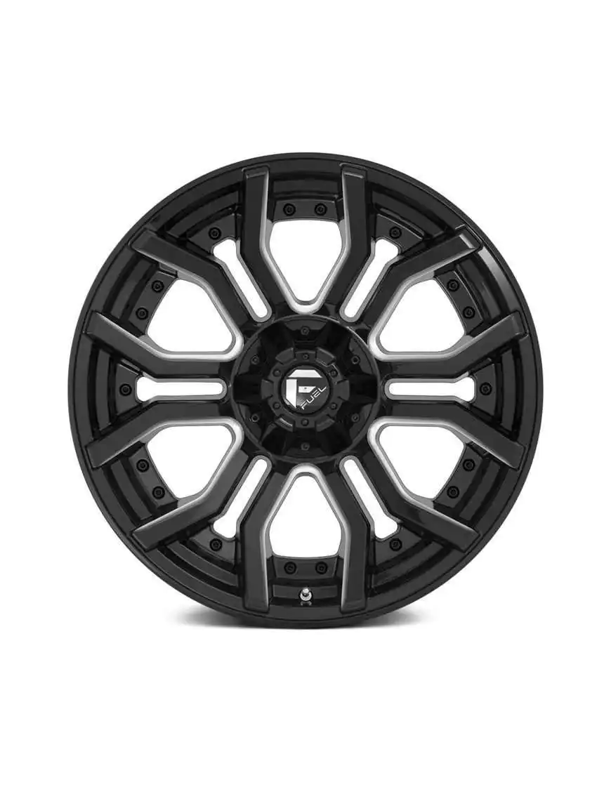 Felga aluminiowa D711 Rage Gloss Black Milled Fuel