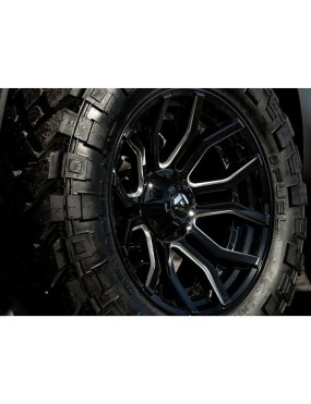 Felga aluminiowa D711 Rage Gloss Black Milled Fuel
