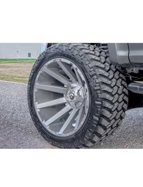 Felga aluminiowa D714 Contra Brushed Gun Metal/Tinted Clear Fuel