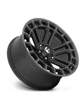 Felga aluminiowa D720 Heater Matte Black/Double Dark Tint Machined Fuel