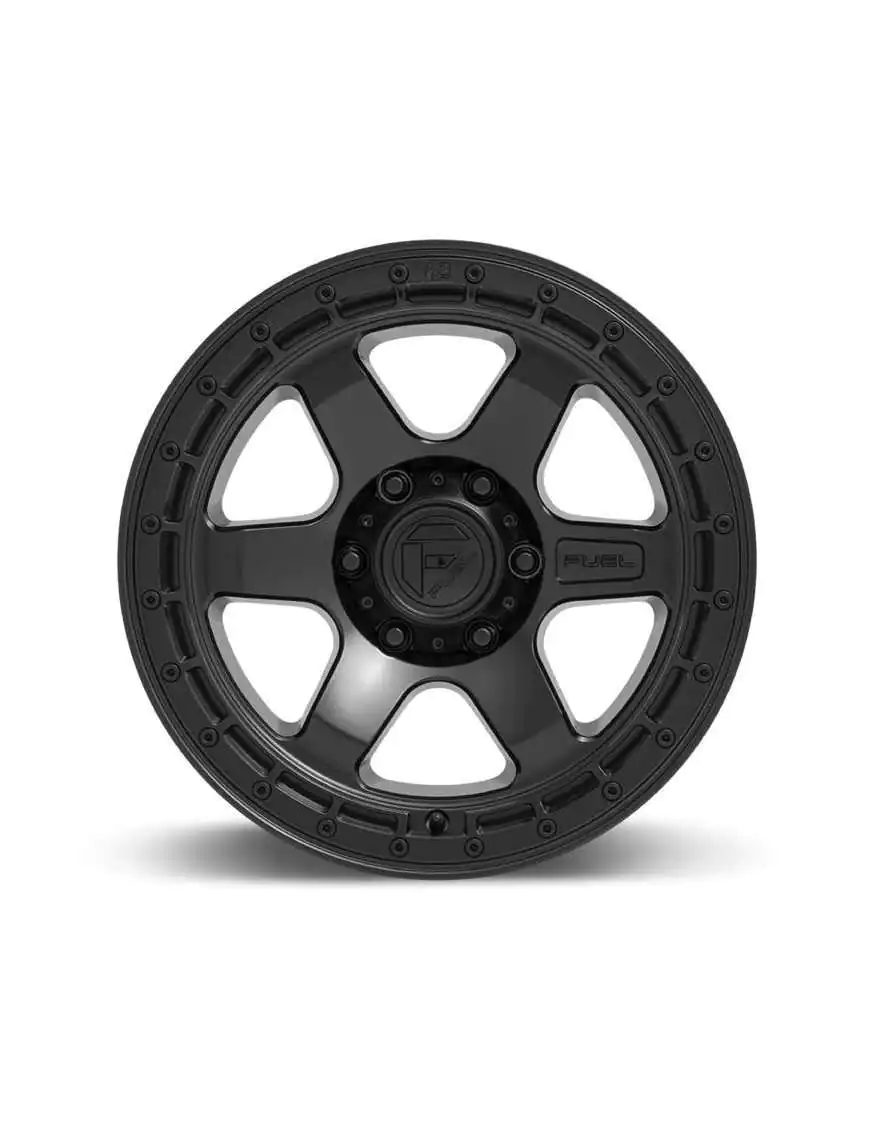 Felga aluminiowa D750 Block Matte Black/Black Ring Fuel