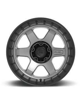 Felga aluminiowa D752 Block Matte Gunmetal W/ Black Ring Fuel