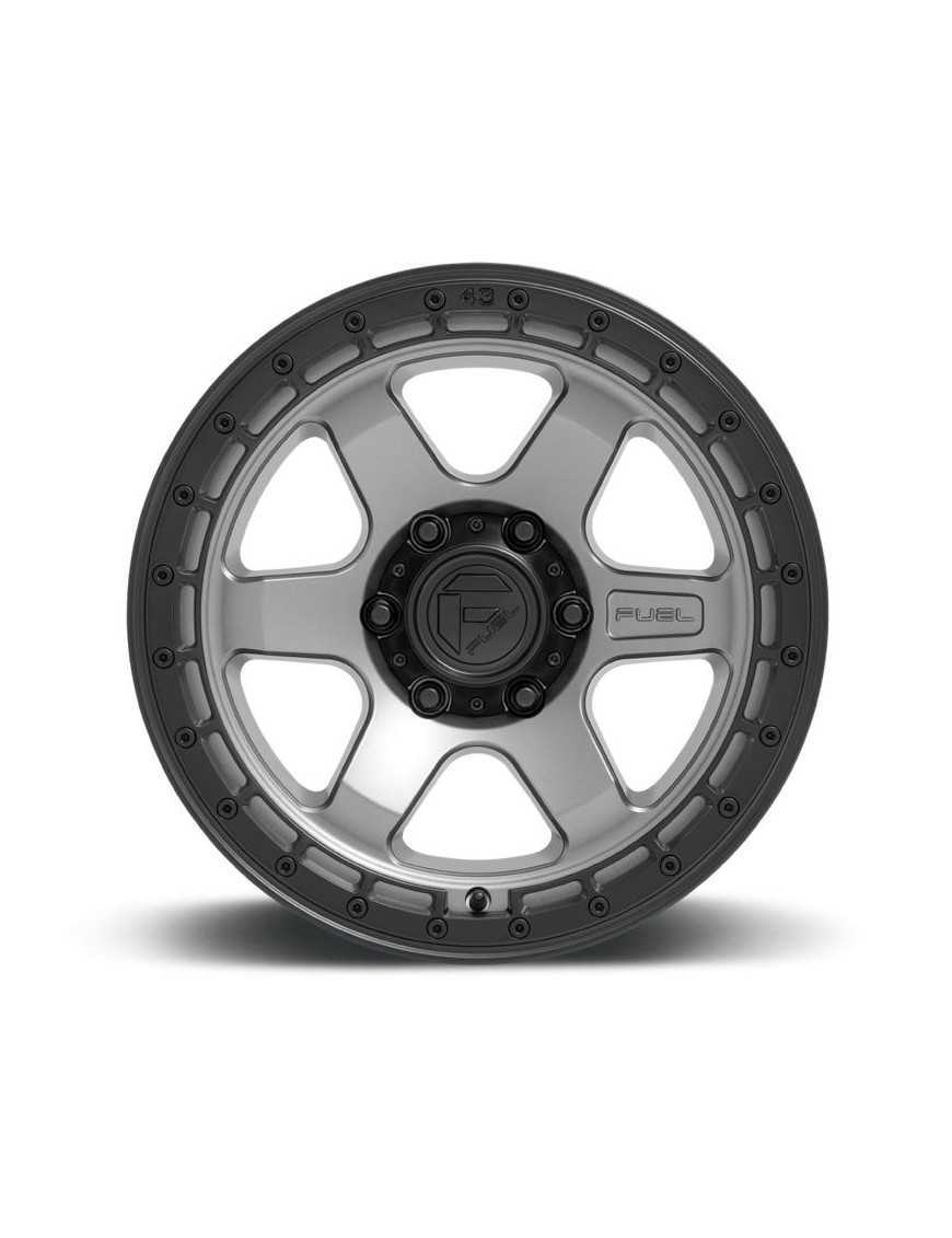 Felga aluminiowa D752 Block Matte Gunmetal/Black Ring Fuel