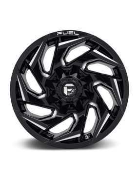 Felga aluminiowa D753 Reaction Gloss Black Milled Fuel