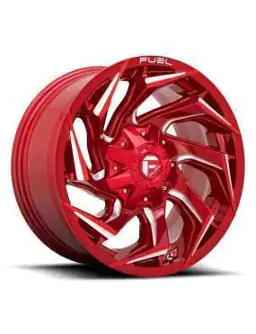 Felga aluminiowa D754 Reaction Candy RED Milled Fuel