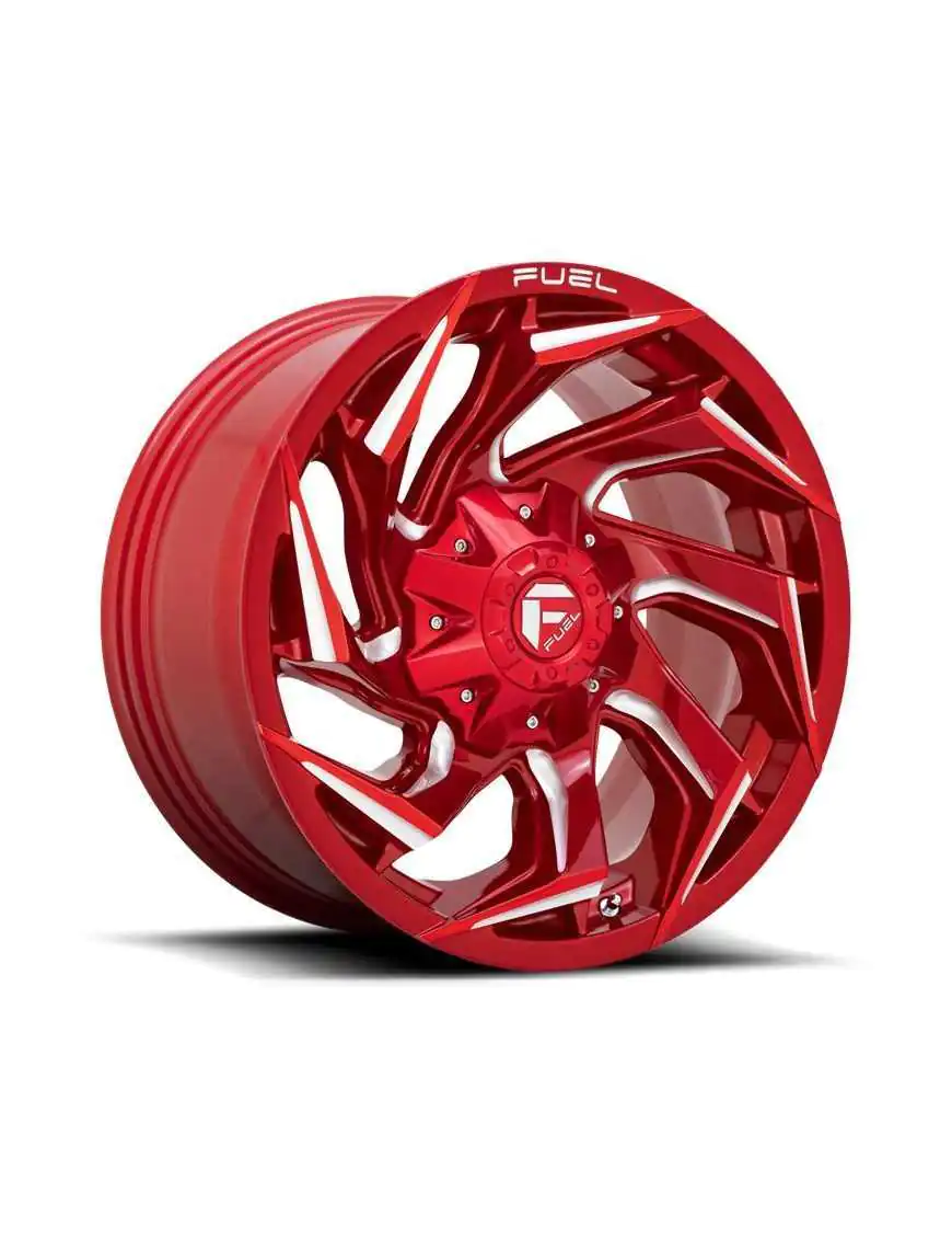 Felga aluminiowa D754 Reaction Candy RED Milled Fuel