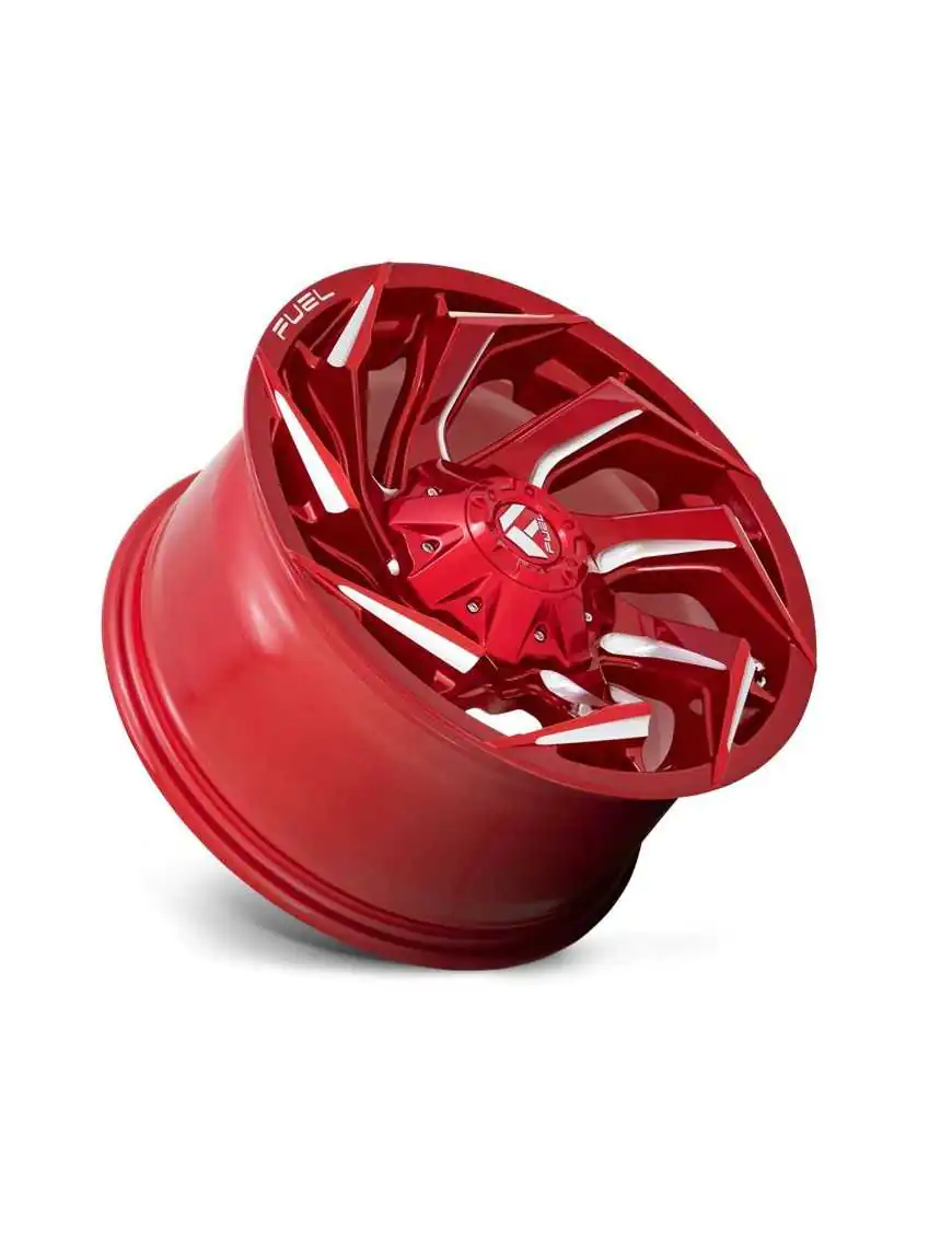 Felga aluminiowa D754 Reaction Candy RED Milled Fuel