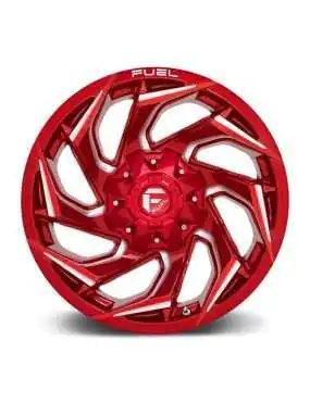 Felga aluminiowa D754 Reaction Candy RED Milled Fuel