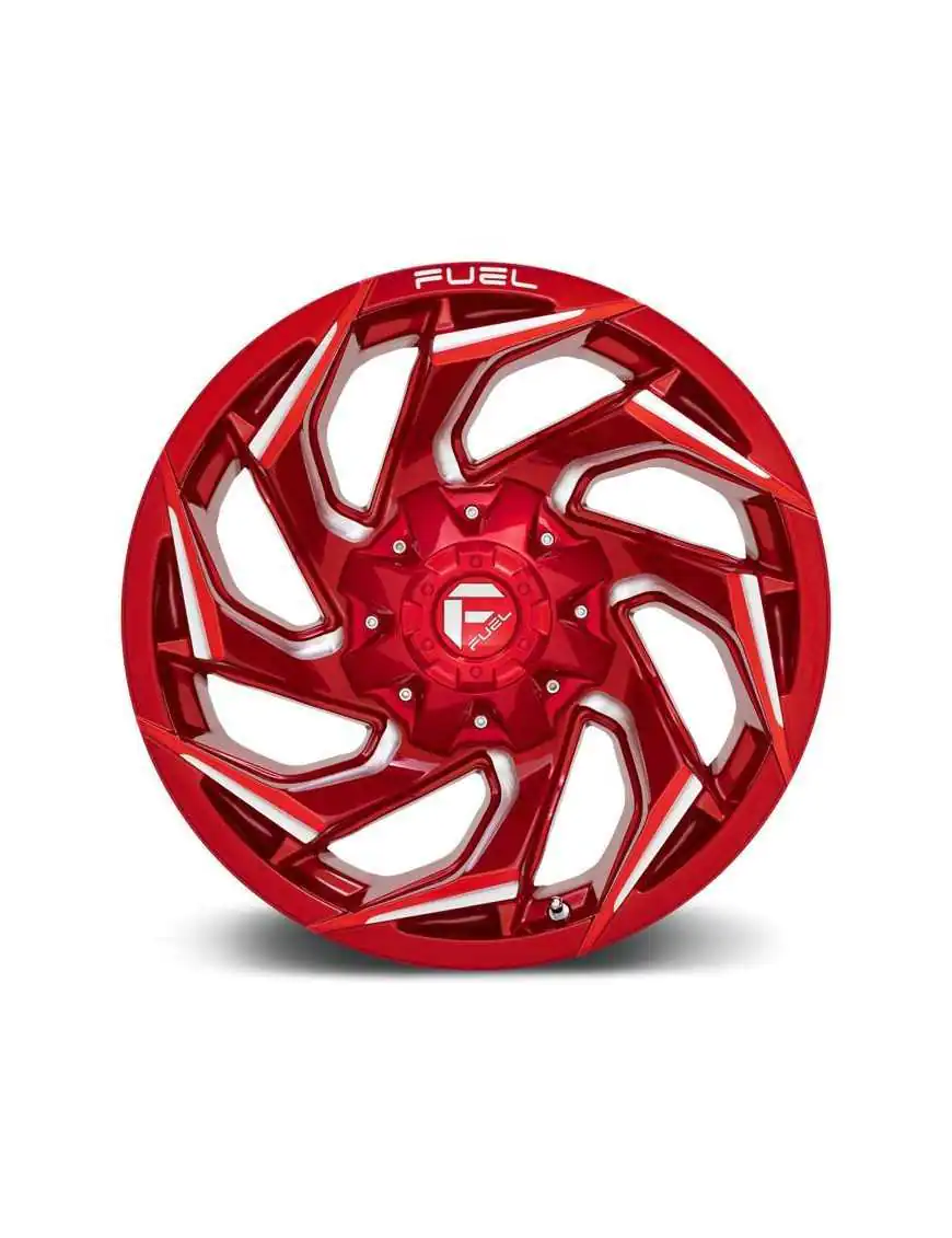 Felga aluminiowa D754 Reaction Candy RED Milled Fuel