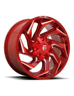 Felga aluminiowa D754 Reaction Candy RED Milled Fuel