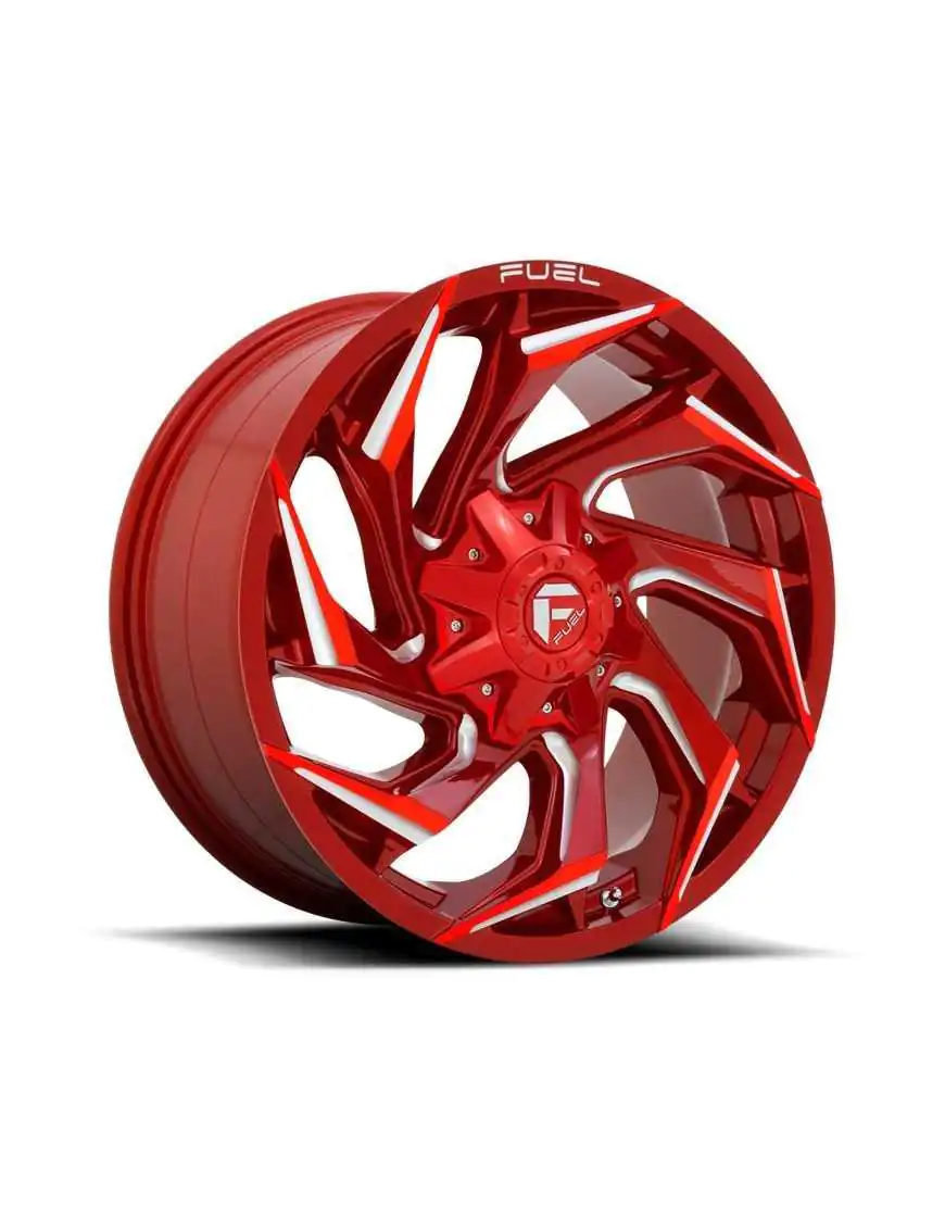 Felga aluminiowa D754 Reaction Candy RED Milled Fuel