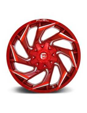 Felga aluminiowa D754 Reaction Candy RED Milled Fuel