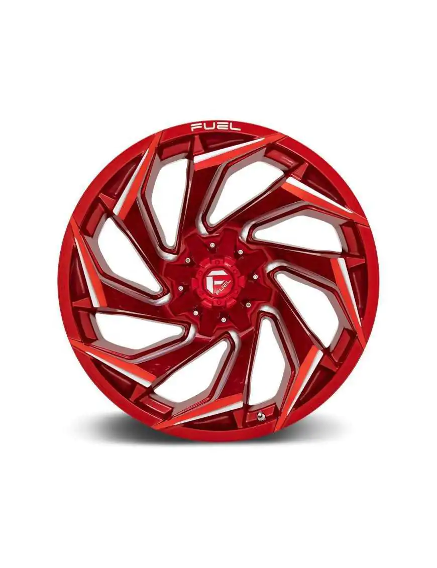 Felga aluminiowa D754 Reaction Candy RED Milled Fuel