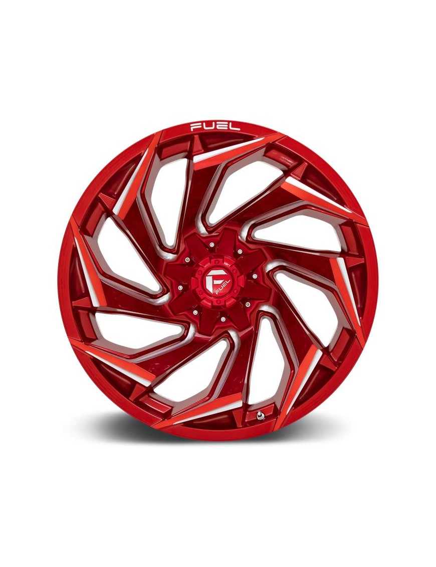 Felga aluminiowa D754 Reaction Candy RED Milled Fuel