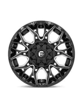 Felga aluminiowa D769 Twitch Glossy Black Milled Fuel