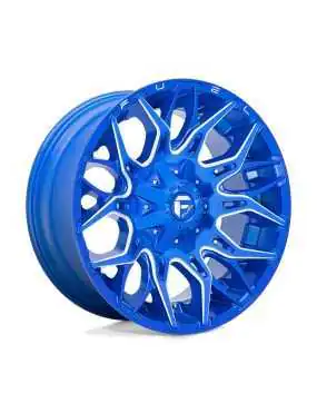 Felga aluminiowa D770 Twitch Anodized Blue Milled Fuel