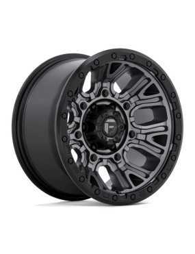 Felga aluminiowa D825 Traction Matte Gunmetal W/ Black Ring Fuel