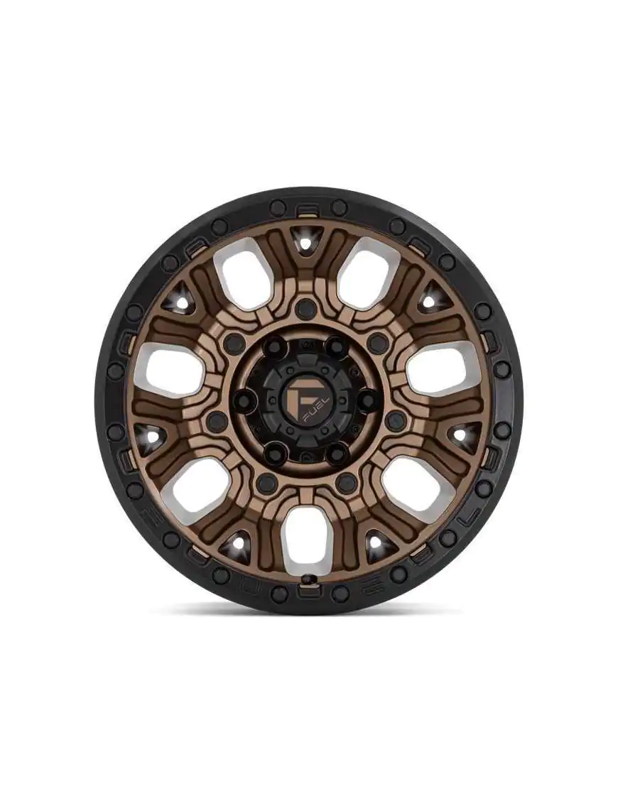 Felga aluminiowa D826 Traction Matte Bronze W/ Black Ring Fuel