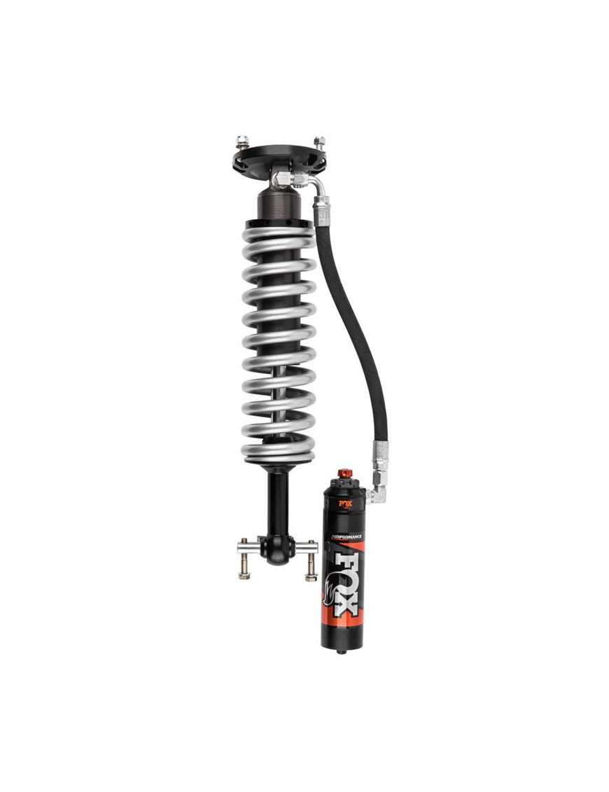 Amortyzator gazowy przód Coilover Fox Performance Elite 2.5 Reservoir regulowany DSC Lift 2-3"