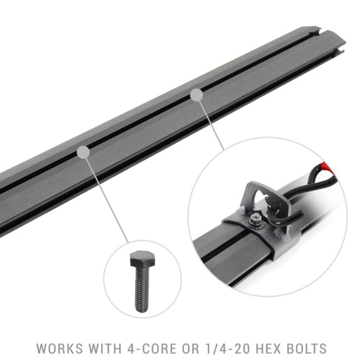 Szyny boczne 49 3/4" na pakę Go Rhino XRS
