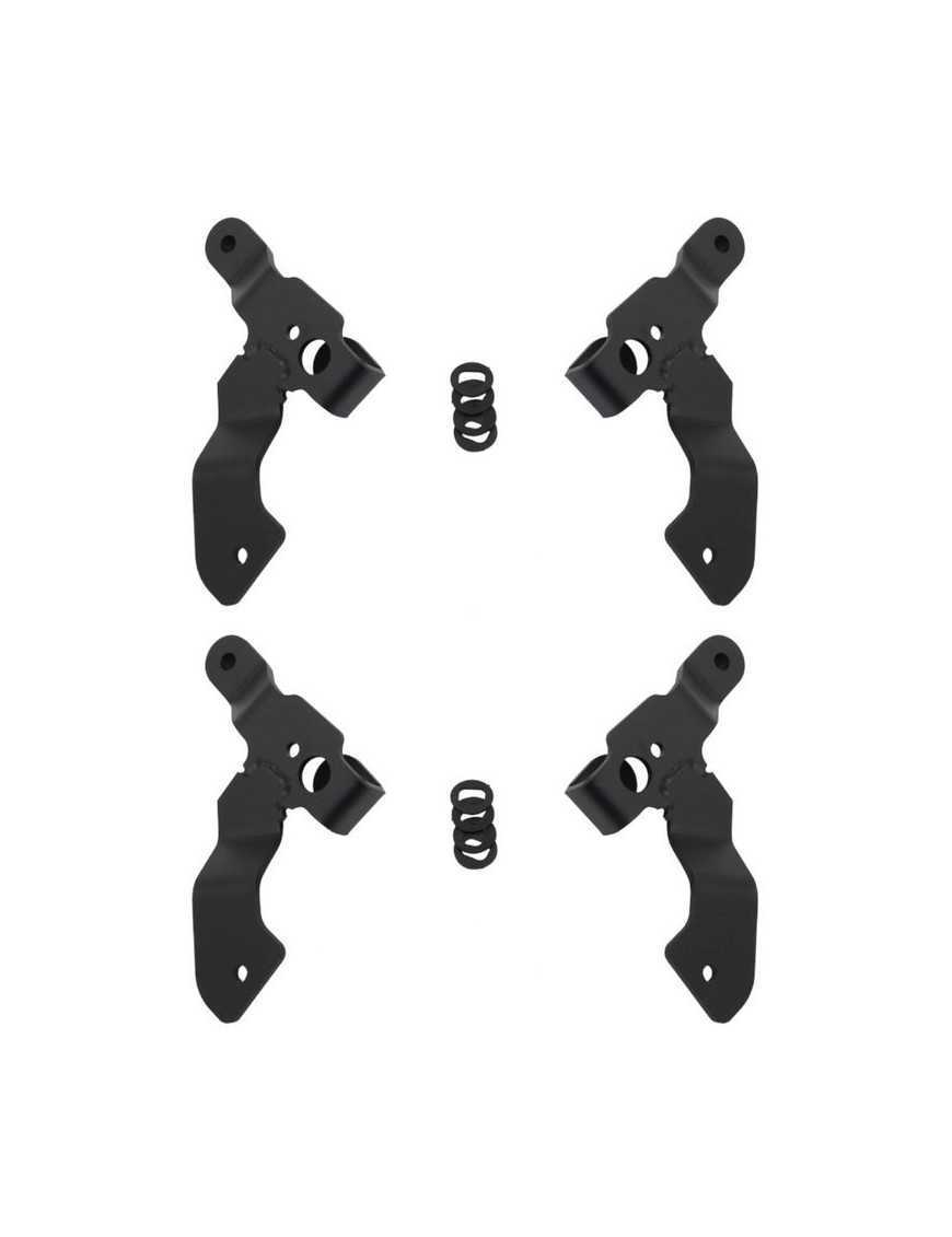 Mocowania lamp LED 3x3" pod szybą Dual Cube Go Rhino