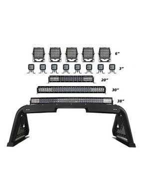 Sport bar 2.0 z elektrycznym modułem chowania lamp Go Rhino