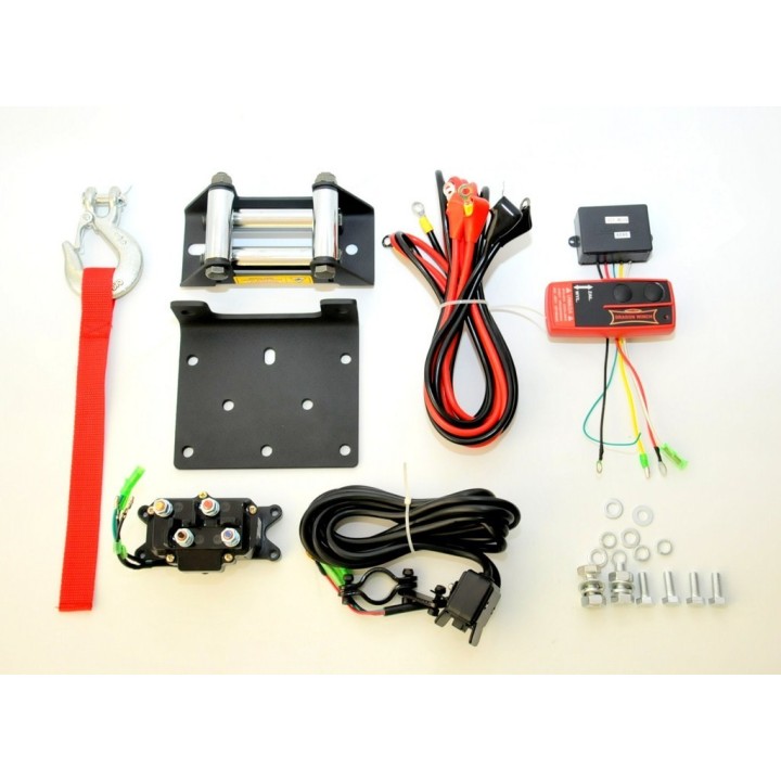 DWH 3500 Dragon Winch Highlander Wyciągarka Z Liną Stalową - ujęcie 2