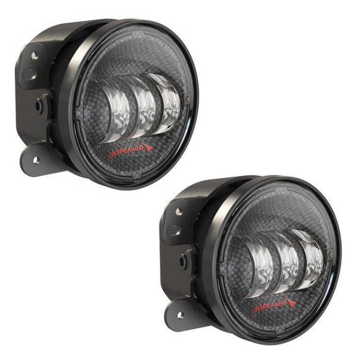 Lampy przeciwmgielne LED okrągłe carbon 4" JW Speaker 6145 J2 Series