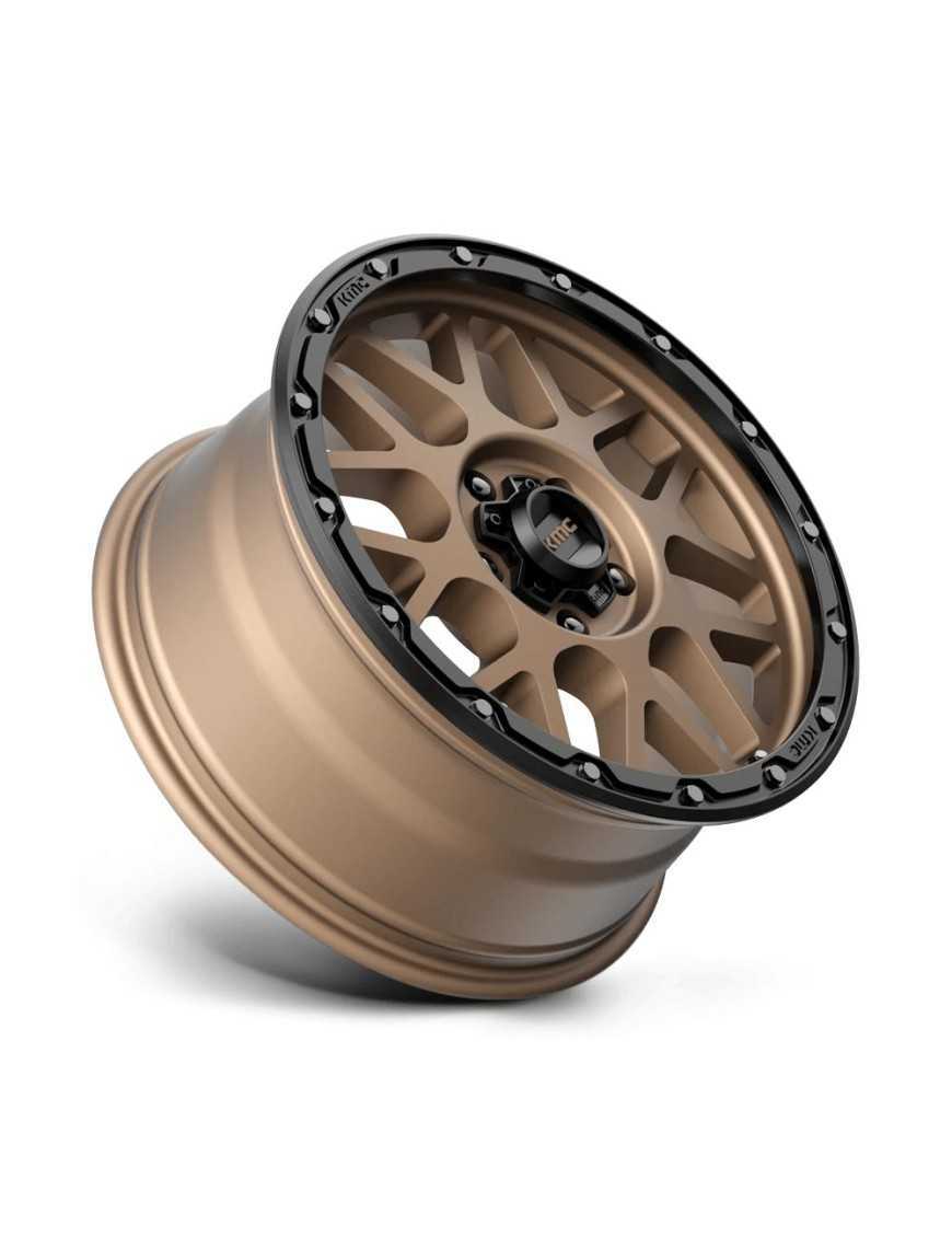 Felga aluminiowa KM535 Grenade Off-road Matte Bronze W/ Matte Black LIP KMC