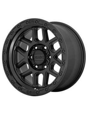 Felga aluminiowa KM544 Satin Black/Gloss Black Lip KMC