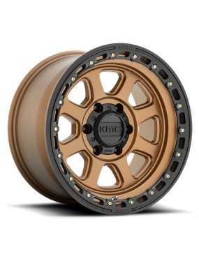 Felga aluminiowa KM548 Chase Matte Bronze W/ Black LIP KMC