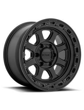Felga aluminiowa KM548 Chase Satin Black W/ Gloss Black LIP KMC