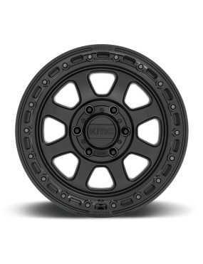 Felga aluminiowa KM548 Chase Satin Black W/ Gloss Black LIP KMC