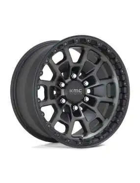 Felga aluminiowa KM718 Summit Satin Black W/ Gray Tint KMC