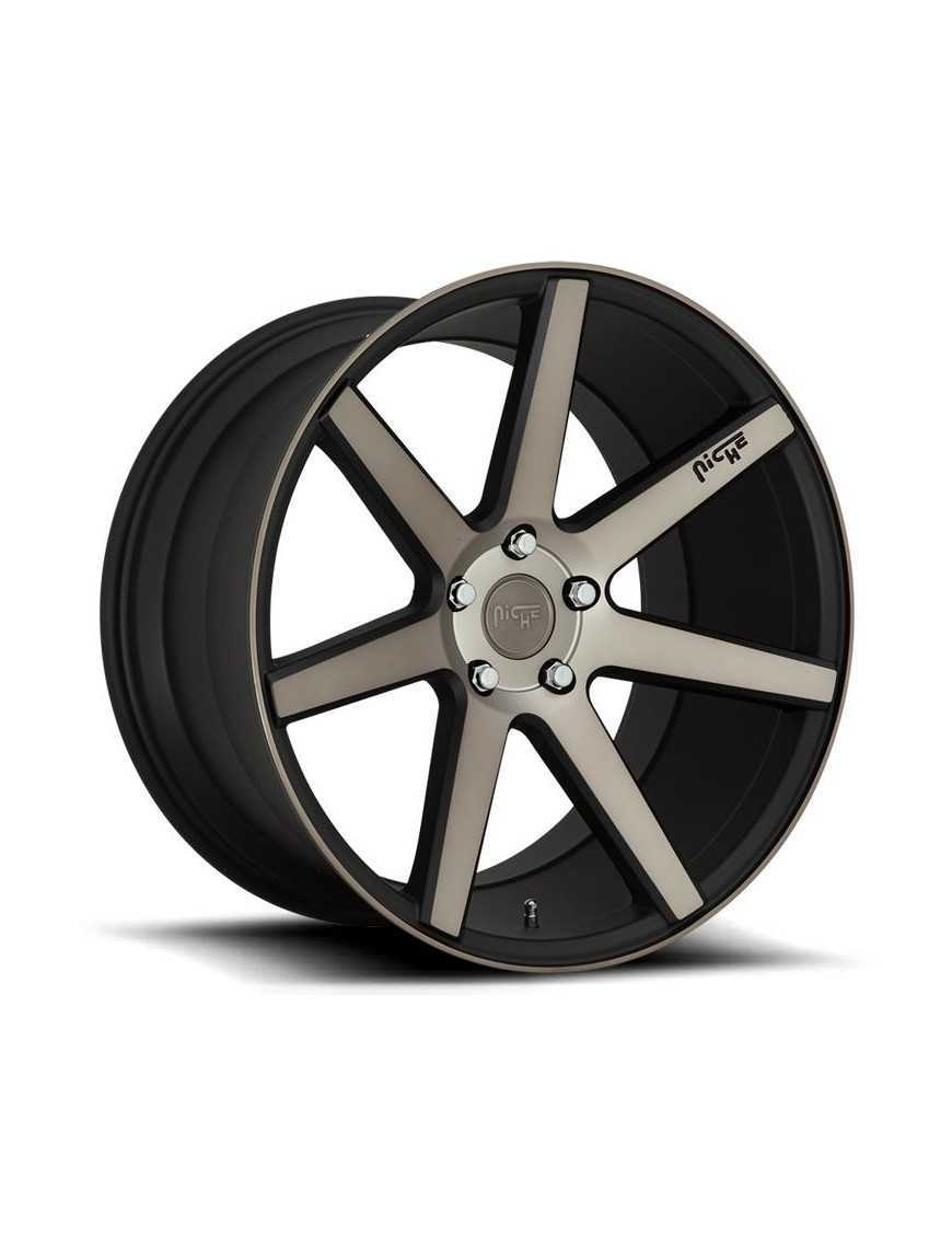 Felga aluminiowa M150 Verona Matte Black Machined Niche Road Wheels Felga aluminiowa M150 Verona Matte Black Machined Niche Road Wheels