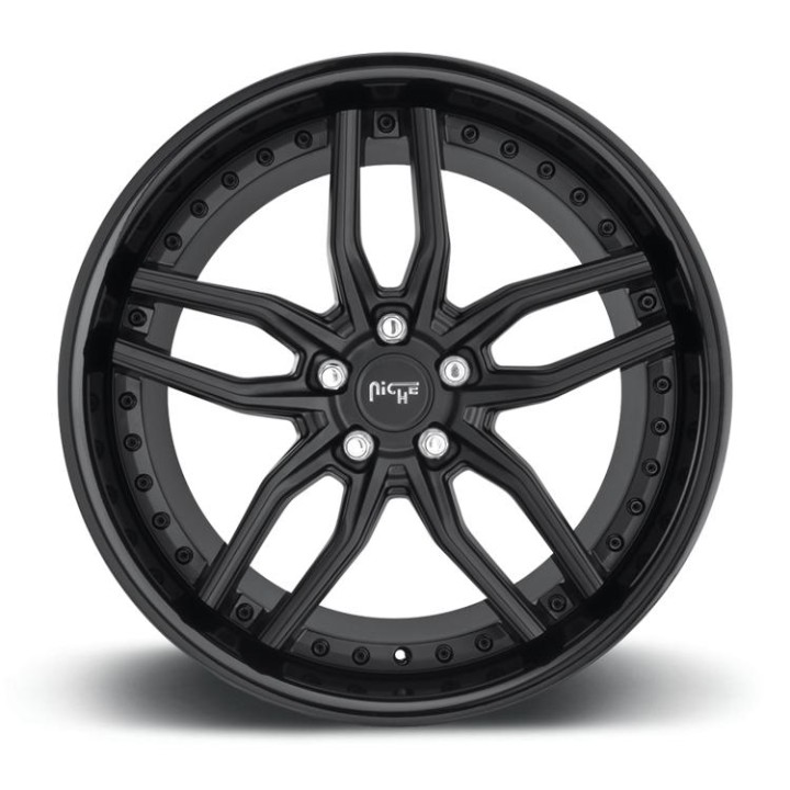 Felga aluminiowa M194 Methos Gloss Black Matte Black Niche Road Wheels