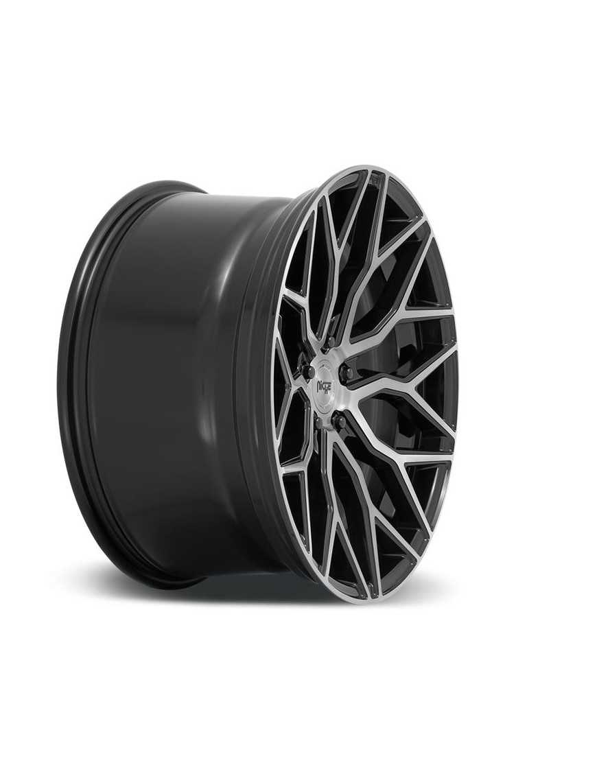 Felga aluminiowa M262 Mazzanti Gloss Black Brushed Face Niche Road Wheels