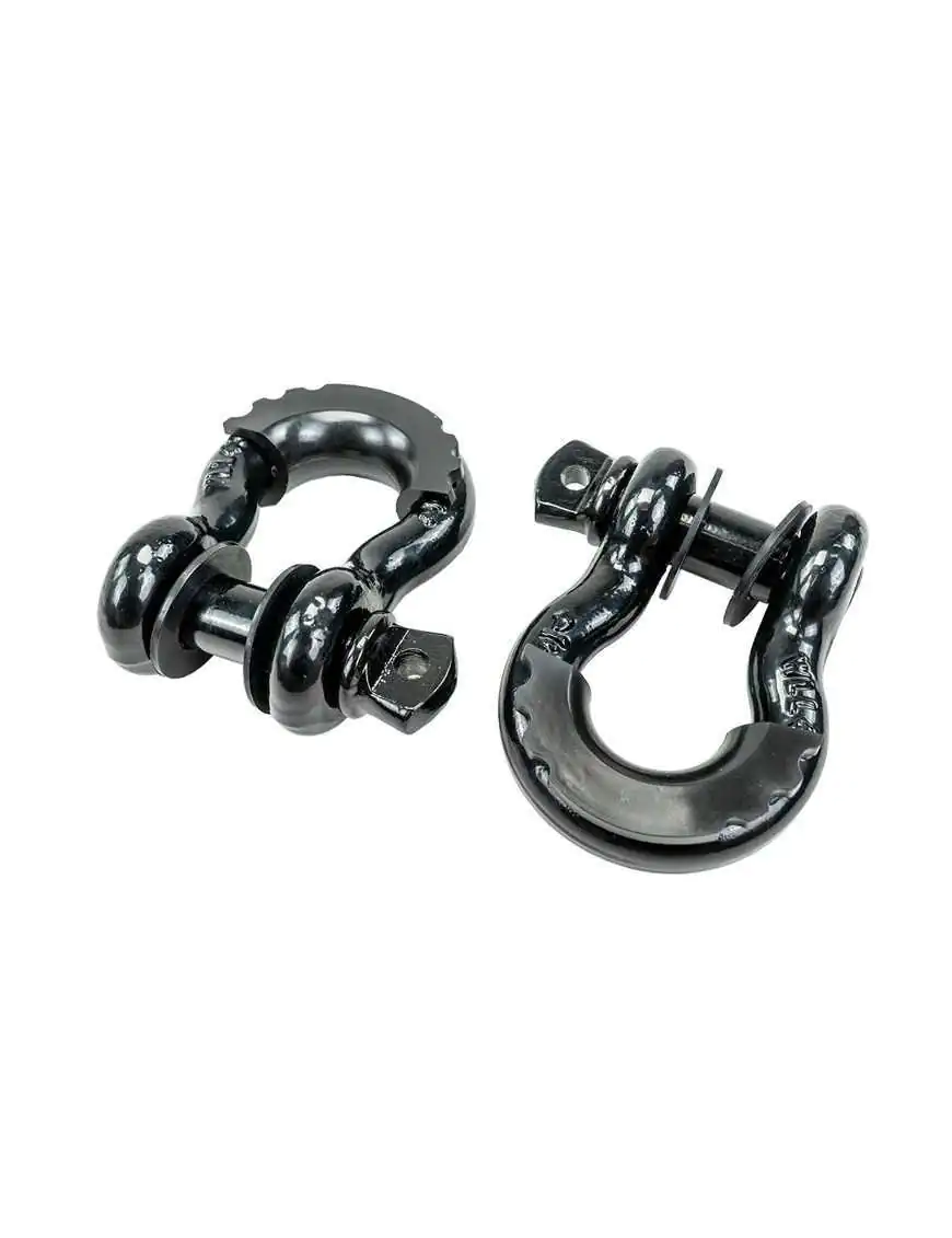 Szekle czarne OFD D-ring 3/4"