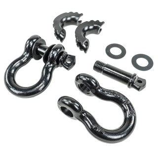 Szekle czarne OFD D-ring 3/4"